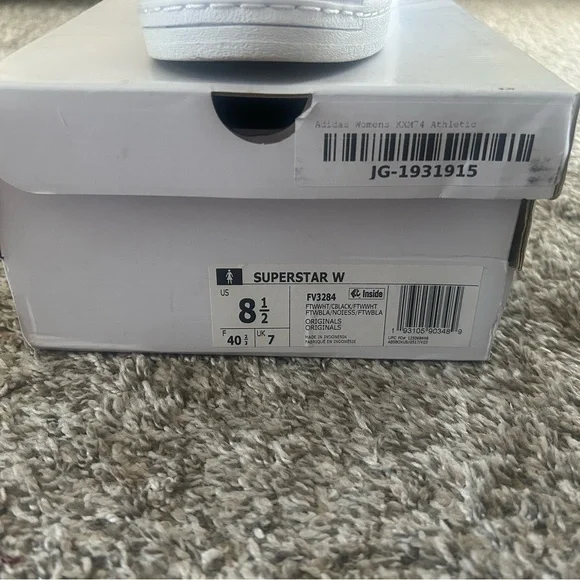 Adidas Superstar White Sneakers
These are brand new with box. - Picture 2 of 4